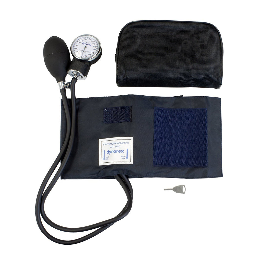 1 EA Dynarex® Aneroid Sphygmomanometer Unit, Adult/Medium