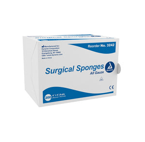 200/bx Dynarex Gauze Sponges 8-Ply, 4 X 4 Non Sterile