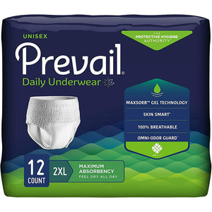 48/CS Prevail® Extra Protective Underwear, 68"-80" - 2X-Large