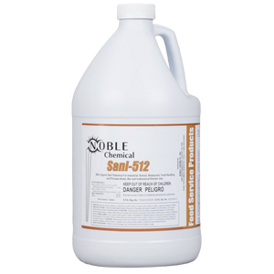 4/CS NOBLE Chemical Sani-512 1 Gallon / 128 oz. Sanitizer / Disinfectant
