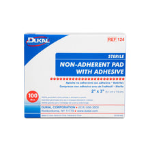 Load image into Gallery viewer, 2400/CS Non Adherent Pad with Adhesive, Sterile, 2&quot; x 3&quot;
