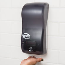 Load image into Gallery viewer, 1 Each - Noble Chemical Novo Hybrid 30.4 oz. (900 mL) Touchless Foaming Soap / Sanitizer Dispenser - 5 1/2&quot; x 4&quot; x 12&quot;
