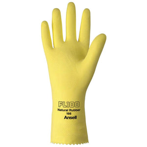 Unsupported Latex Gloves, Flock Lined