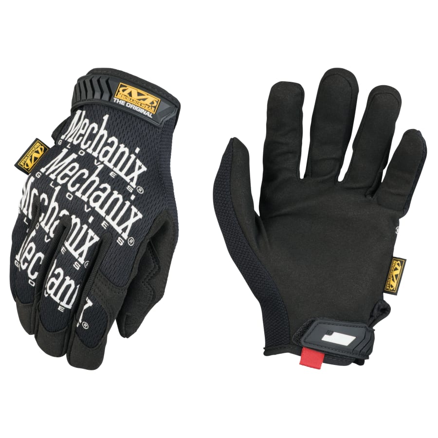 Original Glove, Nylon, Synthetic Leather, Thermal Plastic Rubber (Tpr), Trekdry®, Tricot, Large, Black