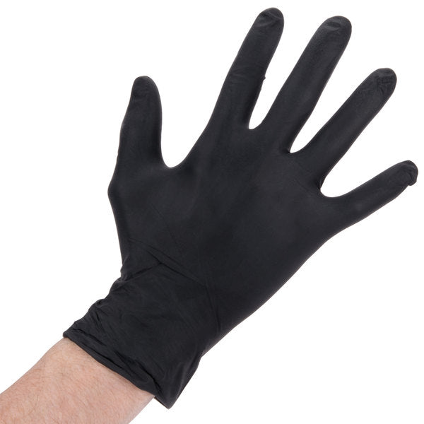 1000/CS Lavex Industrial Nitrile 6 Mil Thick Heavy-Duty Powder-Free Textured Gloves