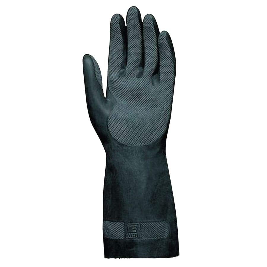 12 PR Technic Ns-401 Neoprene Gloves, Diamond Grip, Black, 2X-Large