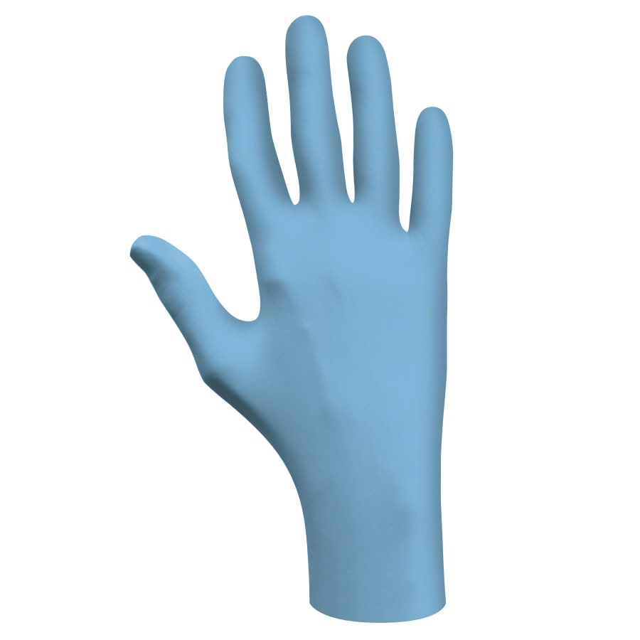 N-Dex 8005 Series Disposable Nitrile Gloves, Powder Free, 8 Mil, X-Large, Blue