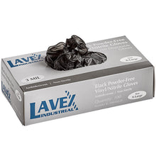 Load image into Gallery viewer, 1000/CS Lavex Industrial 3 Mil Thick Black Hybrid (Powder-Free) Gloves
