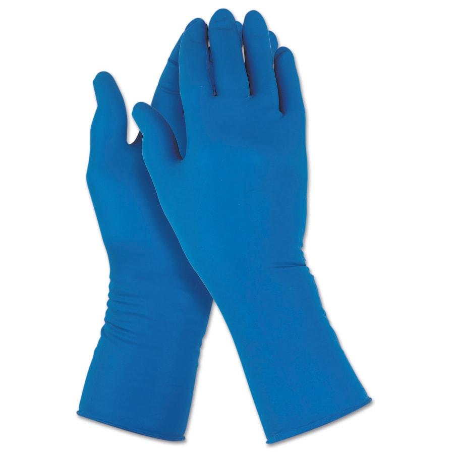 250/cs Neoprene G29 Solvent Gloves Blue
