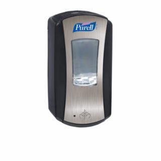 4/cs PH PURELL® LTX Dispensers, Chrome/Black, 1,200 mL