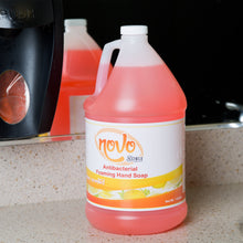 Load image into Gallery viewer, 4/CS - Noble Chemical Novo 1 Gallon / 128 oz. Foaming Antibacterial / Sanitizing Hand Soap
