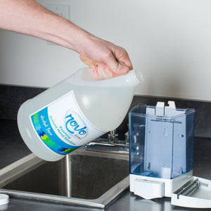 4/CS NOBLE Chemical Novo 1 Gallon / 128 oz. Alcohol-Free Foaming Instant Hand Sanitizer