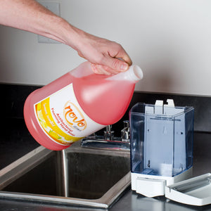 4/CS - Noble Chemical Novo 1 Gallon / 128 oz. Foaming Antibacterial / Sanitizing Hand Soap