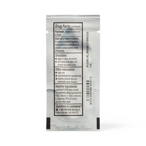 1000/CS Aplicare Antiseptic Gel Hand Rubs, Light Herbal Fragrance, 1.5 mL