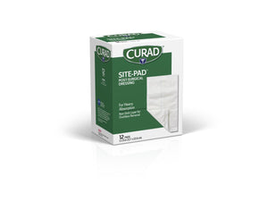 12/CS CURAD Sterile Site-Pad Post-Surgical Dressings, 5" x 9"