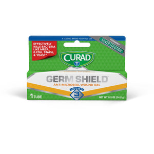 12/CS CURAD Germ Shield Antimicrobial Wound Gel, 0.5 oz. Tube