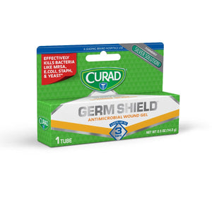 12/CS CURAD Germ Shield Antimicrobial Wound Gel, 0.5 oz. Tube