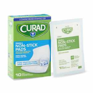 120/CS CURAD Sterile Nonstick Pads, 2" x 3"