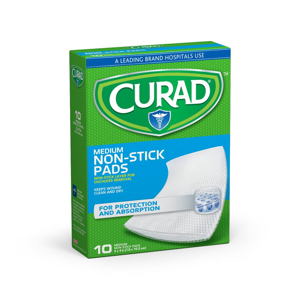 120/CS CURAD Sterile Nonstick Pads, 3