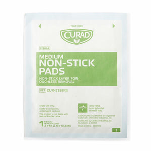 240/CS CURAD Sterile Nonstick Pads, 3" x 4"