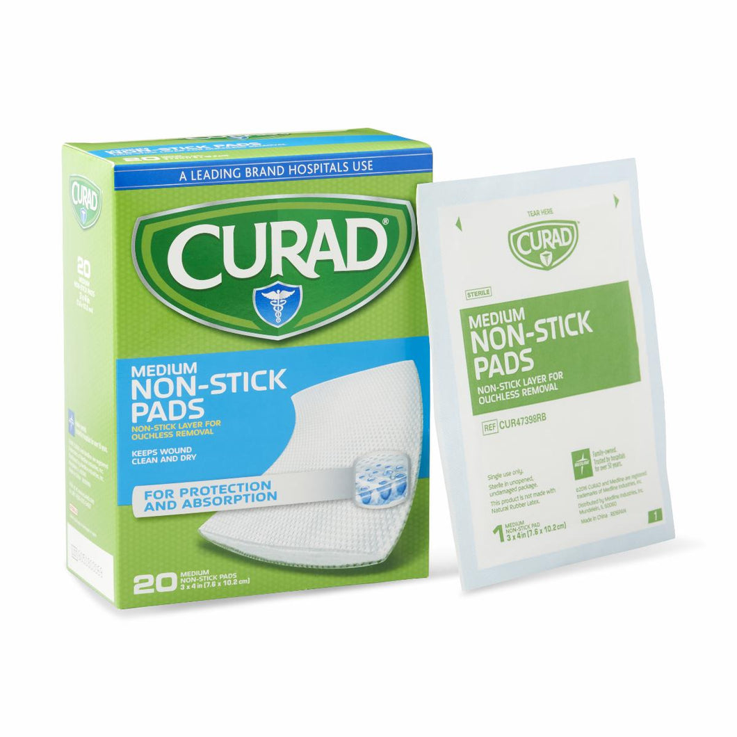 240/CS CURAD Sterile Nonstick Pads, 3