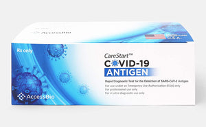Pallet of CareStart™ COVID-19 Antigen test - 12,800 tests