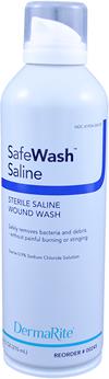 12/CS SafeWash Sterile Saline Wound Cleanser, 7.5 oz