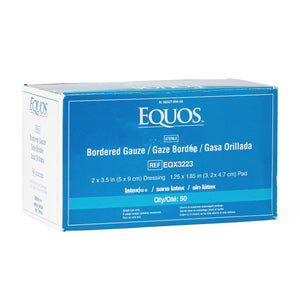 500/CS Equos Sterile Bordered Gauze, 2" x 3"