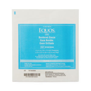 500/CS Equos Sterile Bordered Gauze, 4" x 4"