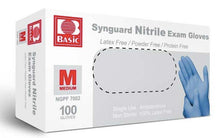 Load image into Gallery viewer, 1000/cs Synguard Nitrile Exam Grade Gloves
