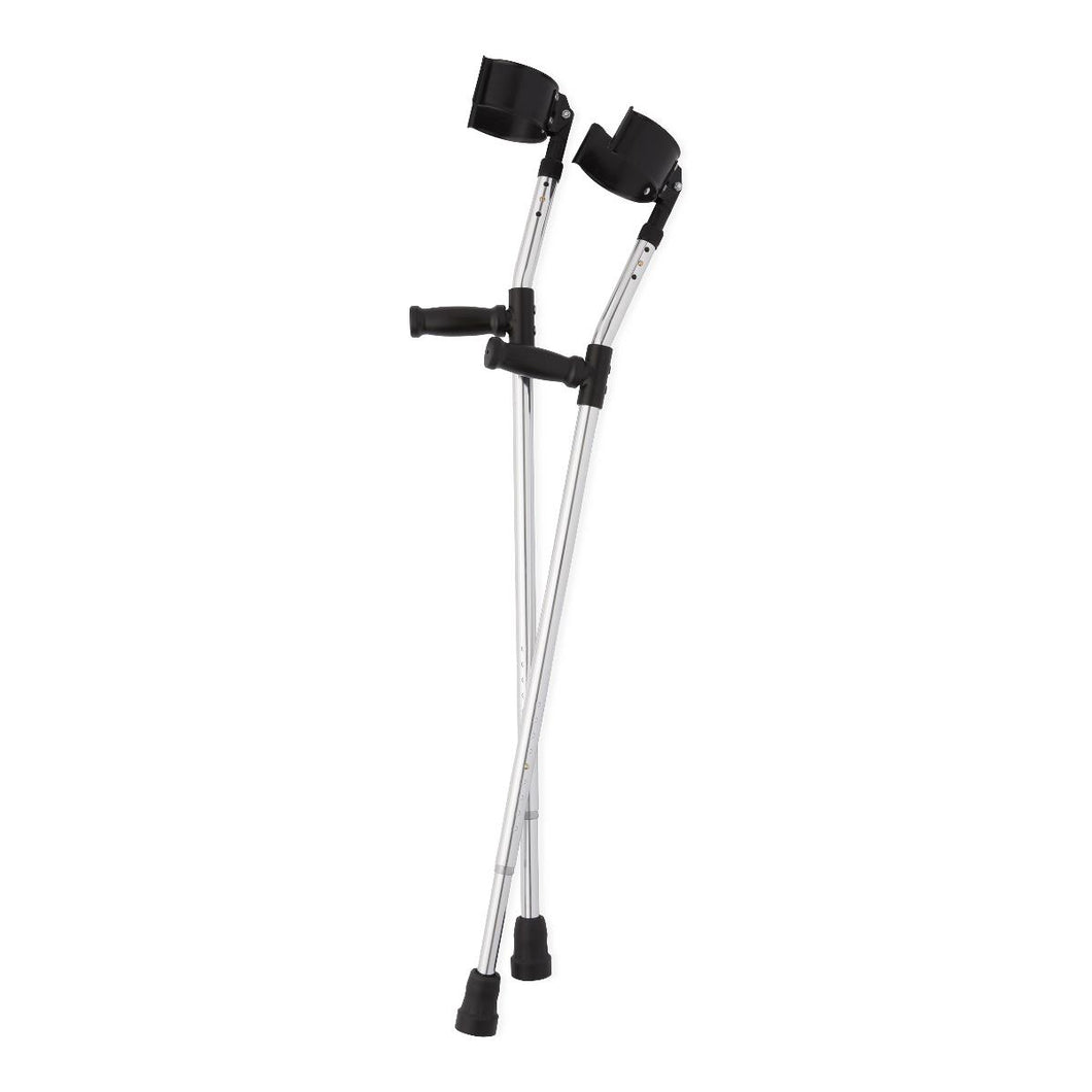 1 Pair/CS Guardian Aluminum Forearm Crutches, Tall Adult (5'10