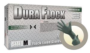 500/CS Microflex Dura Flock Nitrile Gloves