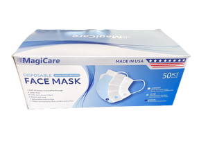 2000PCS MagiCare Made in USA 3-Ply ASTM Level 1 Non-Medical Face Masks