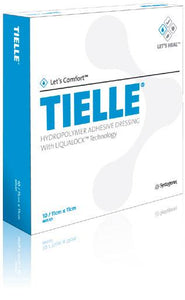 50/CS Tielle Plus Hydropolymer Dressing, 5.875" x 5.875"