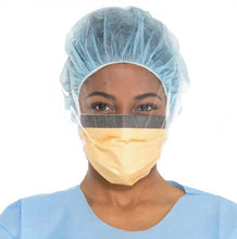 Load image into Gallery viewer, 100/CS FLUIDSHIELD Level 3 Surgical Mask with Wrap and Visor by Halyard
