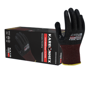 72 Pairs/CS KARBONHEX KX10 Purpose Built Cut-Resistant Gloves – Komplex Handling