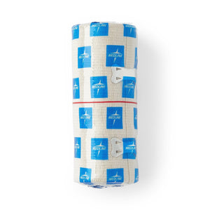 20/CS Medline Sure-Wrap Nonsterile Elastic Bandages with Clips, 4" x 5 yd.