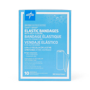 20/CS Swift-Wrap Nonsterile Elastic Bandage with Self-Closure, 6" x 5 yd.