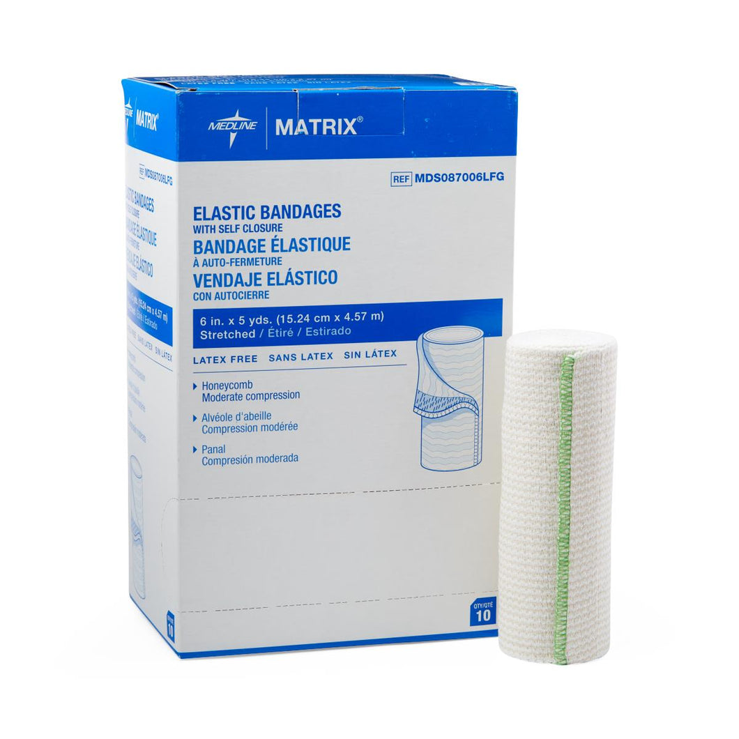 50/CS Medline Nonsterile Matrix Elastic Self-Closure Bandages, 6