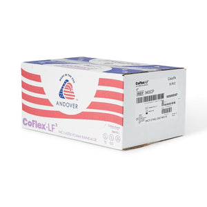 18/CS CoFlex LF2 Quick-Stick Nonsterile Cohesive Bandages, Assorted Colors, 4" x 5 yd. (10.2 cm x 4.6 m)
