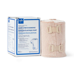 20/CS Medline Firm-Wrap Short Stretch Bandages, 8 cm x 5 m (3.15" x 5.47 yd.)