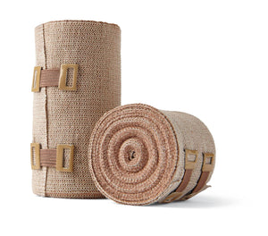 20/CS Medline Firm-Wrap Short Stretch Bandages, 10 cm x 10 m (3.94" x 10.9 yd.)