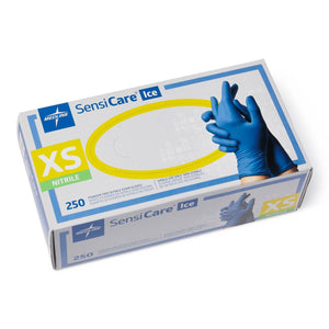 2500/CS SensiCare Ice Powder-Free Nitrile Exam Gloves