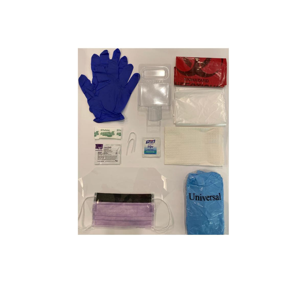 6/CS Medline Fluid Clean-Up Kits