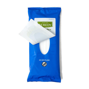 32/CS Medline "Fragrance Free" Remedy Phytoplex Barrier Cream Cloths with Dimethicone