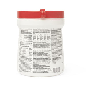 12/CS Medline Micro-Kill+ Disinfectant Wipes With Alcohol 160CT, 6" x 6.75"