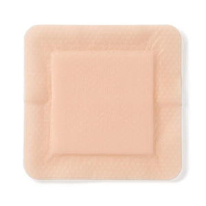 100/CS Optifoam Gentle EX Bordered Foam Dressings in Educational Packaging, 4" x 4"