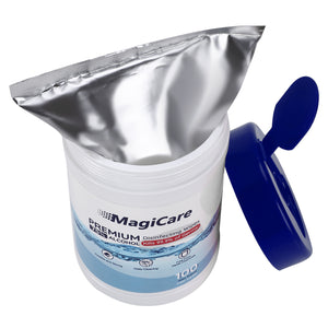MagiCare Premium 100ct Disinfecting Wipes (24 canisters)