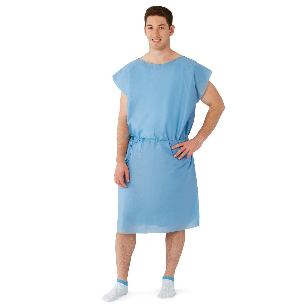 50/CS Medline Disposable Multilayer Patient Gowns