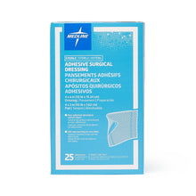 Load image into Gallery viewer, 200/CS Medline Sterile Adhesive Surgical Dressings, 4&quot; x 6&quot; with 4&quot; x 3&quot; Pad

